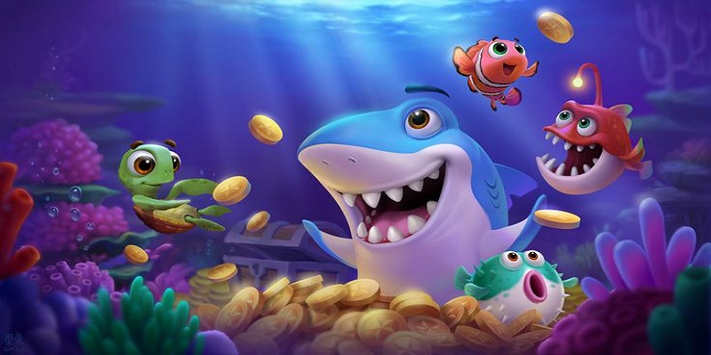 Hệ thống sinh vật biển đa dạng trong game Bắn Cá Thần Rồng